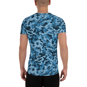 Blue Christian Camouflage T-shirt