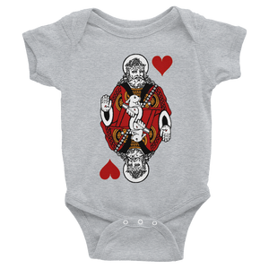 Jesus King of Hearts Infant Bodysuit