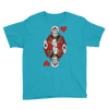 Jesus King of Hearts Boys T-Shirt