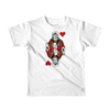 Jesus King of Hearts Short Sleeve Kids T-shirt (2YRS to 6YRS)