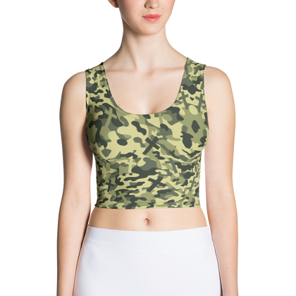 Christian Camouflage Crop Top