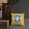 Lion of Nazareth Yellow Pillow
