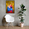 Seated Madonna and Child Framed poster