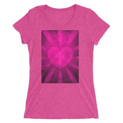 Christian Pink Heart T-shirt