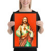 Jesus Pop Art Framed poster