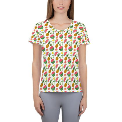 Summer Fruits & Crosses T-shirt