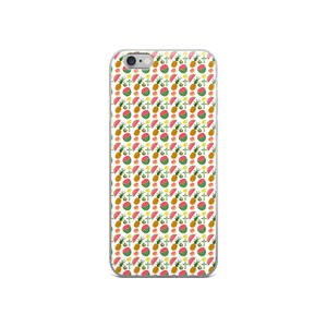 Summer Fruits & Crosses iPhone Case