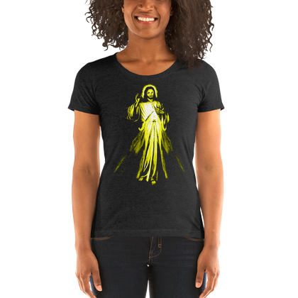 Jesus Light in the Dark Ladies' T-shirt
