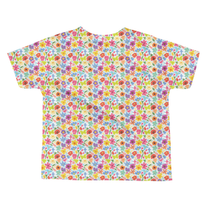 Fun Flowers and Cross Toddler T-shirt