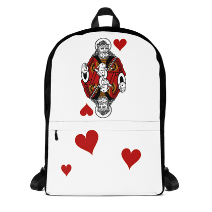 Jesus King of Hearts Backpack