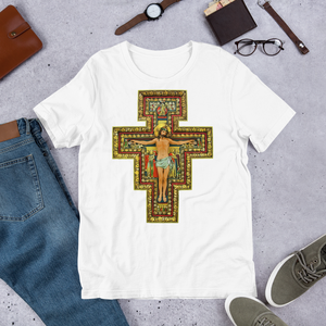 San Damiano Cross Short-Sleeve Unisex T-Shirt